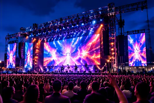 Pantallas LED para conciertos