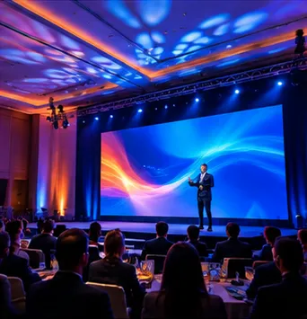 Iluminación para eventos corporativos