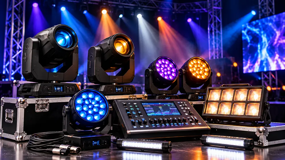 Alquiler de luces profesionales